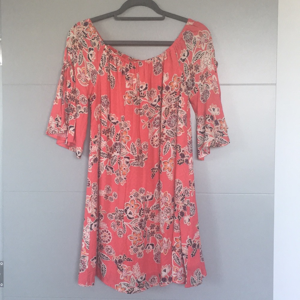 Off the shoulder dress